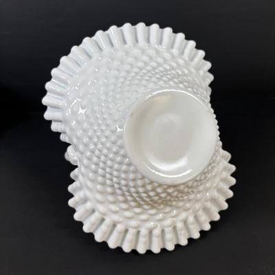 LOT 100: Vintage Milk Glass Collection