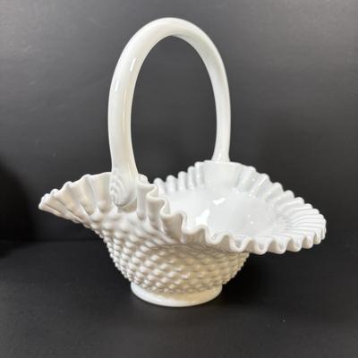 LOT 100: Vintage Milk Glass Collection