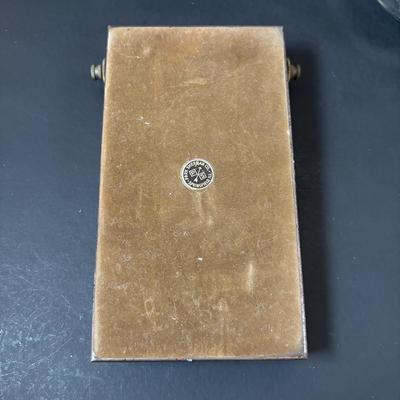 LOT 108: Vintage Collectible Finds: Tape Measure, Perpetual Calendar, Sterling Silver Thimble, Royal Worchester Thimble, Hand Crafted...