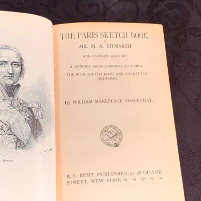 LOT 140: Complete Set of Ten (10) Volumes of Thacker’s Works - A.L. Burt Hard Back Books