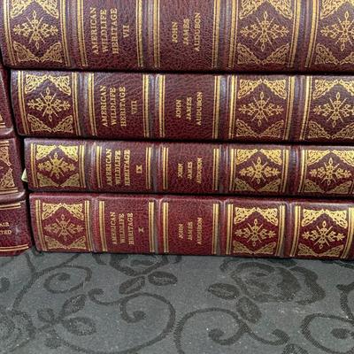 LOT 143: John James Audubon The American Wildlife Heritage 14 Volumes - Numbered First Edition Set