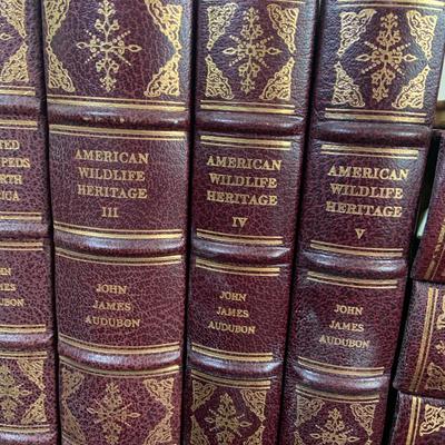 LOT 143: John James Audubon The American Wildlife Heritage 14 Volumes - Numbered First Edition Set