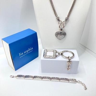 LOT 164: Lia Sophia and Brighton Jewelry