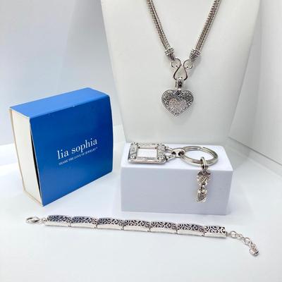 LOT 164: Lia Sophia and Brighton Jewelry