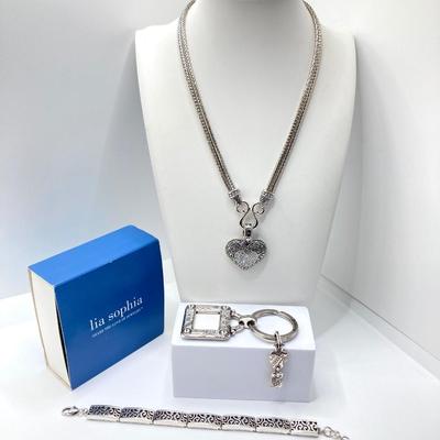 LOT 164: Lia Sophia and Brighton Jewelry