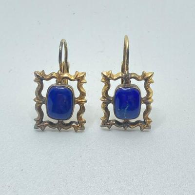 LOT 177: Collection of Pierced Sterling Earrings