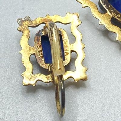 LOT 177: Collection of Pierced Sterling Earrings