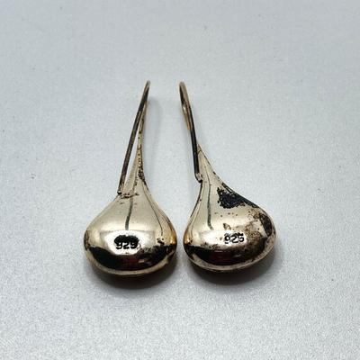 LOT 177: Collection of Pierced Sterling Earrings
