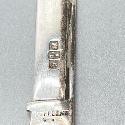 LOT 179: Collection of Vintage Ornate Folding Pen Knives - Marked 750 and Hallmarked Styles Included
