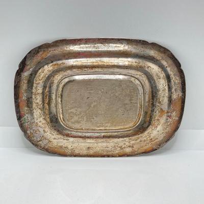 LOT 180: Reed and Barton Sterling Mayflower Sauceboat X550 with Tray - TW 319.95g