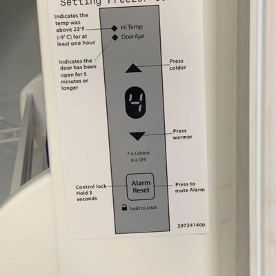LOT 191: Frigidaire Model FFU14F5HWG Upright Freezer
