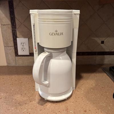 LOT 204: Breakfast Time: Villaware Waffle Iron, Gevalia Coffee Maker (KA-865MW) w/NIP Filters, Copco Tea Pot