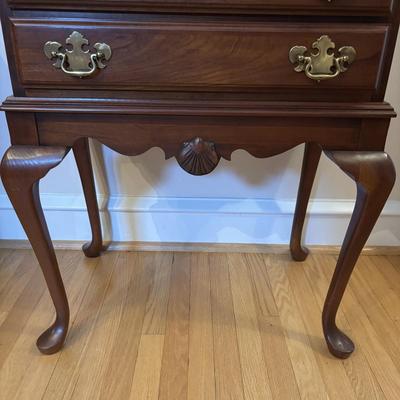 LOT 214: Queen Anne Style Silverware Chest