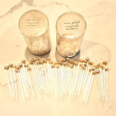 Rare Vintage Rosa Golub's Original Toothpicks, 44 Total