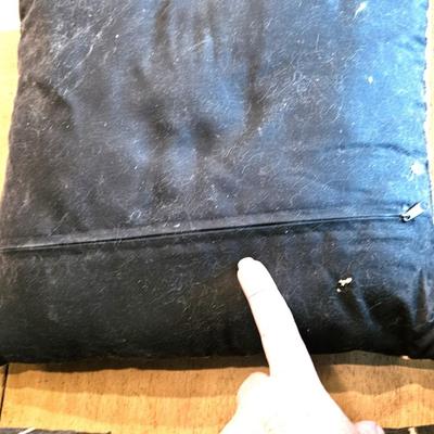 2 Pillow Lot, #1 15 x 15, #2 21 x 13