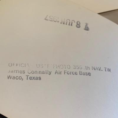 50 USAF Connally Air Force Base 1957 Photos Lot