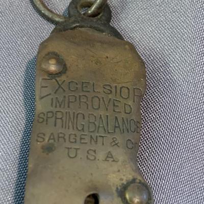 Antique Excelsior Fishing Scale