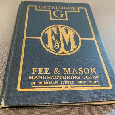 Early 1900s Fee & Mason Supplies Catalog
