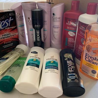 Shampoo / Toiletries Lot