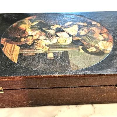 Vintage Jewelry Box, 9 1/2 x 7