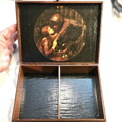 Vintage Jewelry Box, 9 1/2 x 7