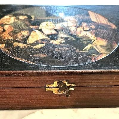 Vintage Jewelry Box, 9 1/2 x 7