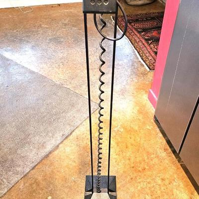 Black Floor Lamp, 80H