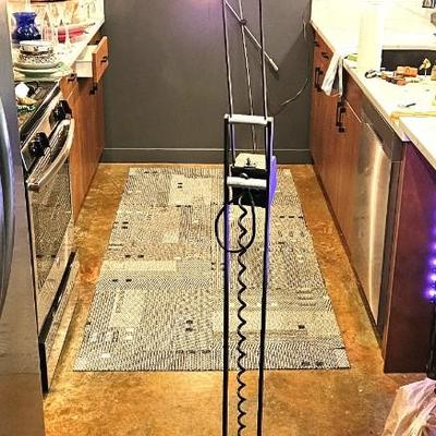 Black Floor Lamp, 80H