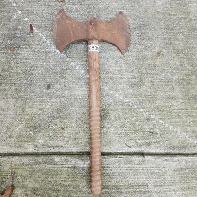 Vintage Double Bit Headed Axe Spartacus