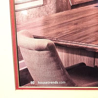 House Trends Frame Artwork, 25 1/2 x 22 1/2