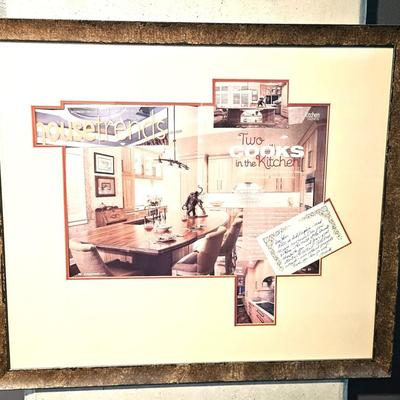House Trends Frame Artwork, 25 1/2 x 22 1/2