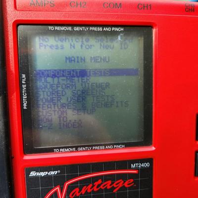 Snap on MT 2400 Vantage Power Graphing Meter & Diagnostic Database