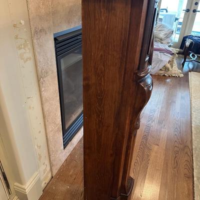 Gregor's Studios "Chambord" Carved Wood Fireplace Mantel