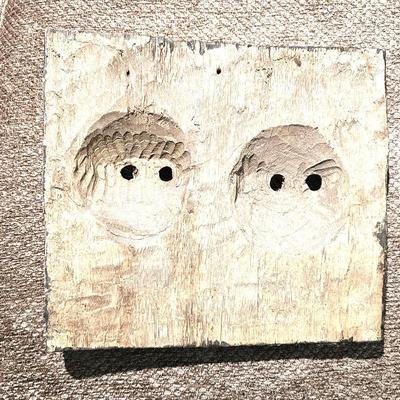Sri Lankan Mask Carving, 10 x 11