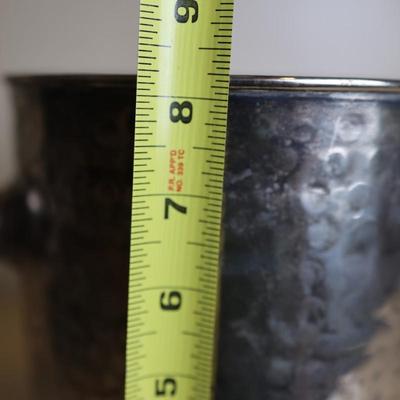 Vintage Hammered Champagne or Ice Bucket