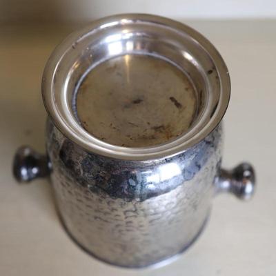 Vintage Hammered Champagne or Ice Bucket