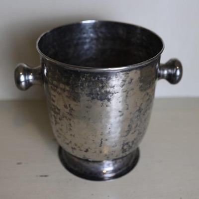 Vintage Hammered Champagne or Ice Bucket