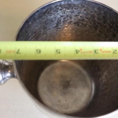 Vintage Hammered Champagne or Ice Bucket