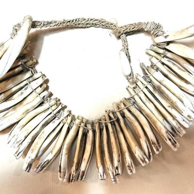 Framed Tribal Jewelry, 9 1/2 x 12