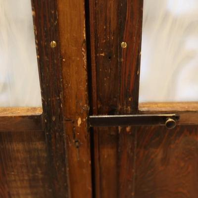 Pair of Hand-Carved Balinese Wood Doors