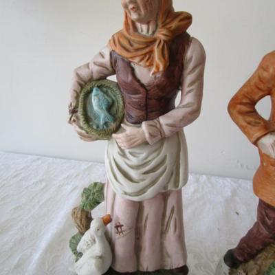 Sale Photo Thumbnail #399: Man & Woman are 13" tall, girl is 11" tall, See pictures