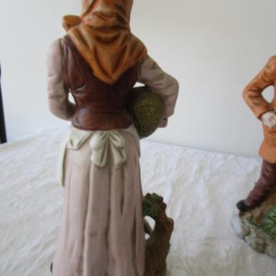 Sale Photo Thumbnail #400: Man & Woman are 13" tall, girl is 11" tall, See pictures