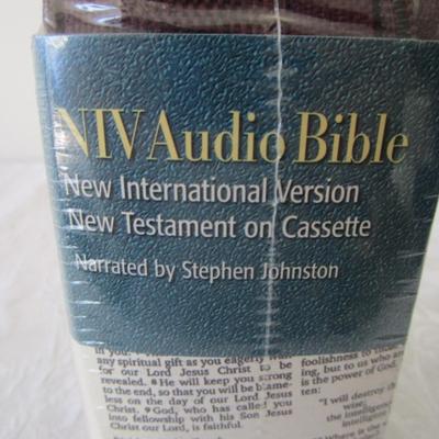 Sale Photo Thumbnail #425: New International Version audio Bible on cassette