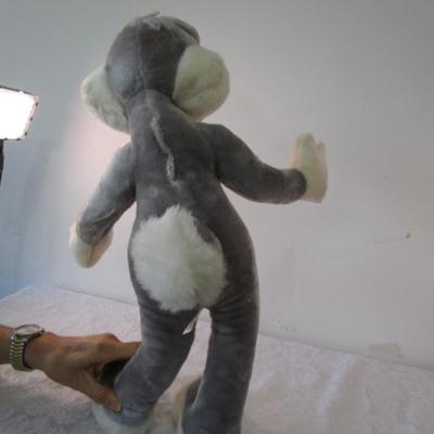 Sale Photo Thumbnail #585: Bugs Bunny is 31" tall, Bear with nightcap takes 2 AA batteries not included, See pictures
