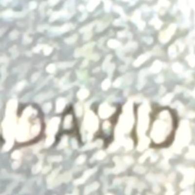 B. DAVID signed rhinestone bracelet,