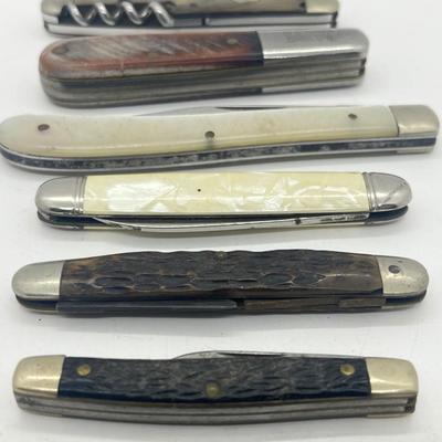 LOT 76: Vintage/Antique Pocket Knife Collection