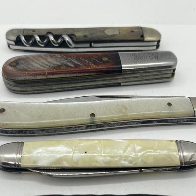 LOT 76: Vintage/Antique Pocket Knife Collection