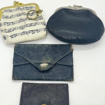 LOT 81: Vintage Coin Purses/Wallets