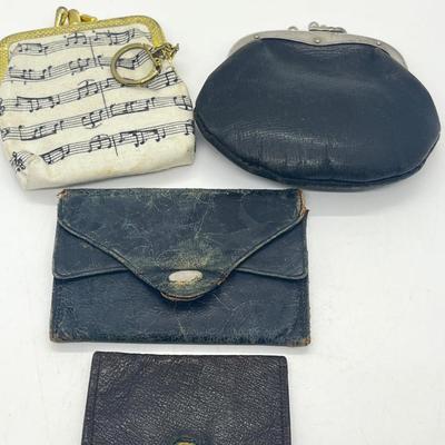 LOT 81: Vintage Coin Purses/Wallets