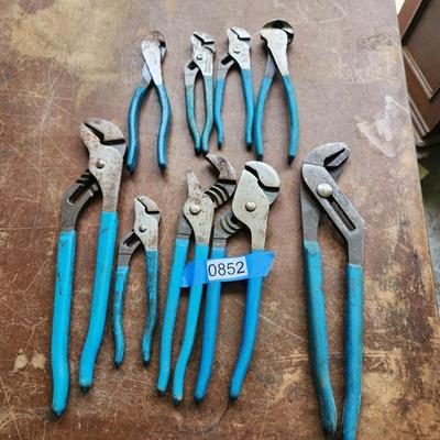 Lot of Channellock Pilers tools